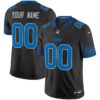 Detroit Lions 2024 Motor City Vapor Limited Custom Jersey – All Stitched – Black Jersey
