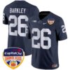 Penn State Nittany Lions Orange Bowl Patch Vapor Limited Jersey – All Stitched – Navy – Saquon Barkley Jersey