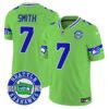 Seahawks 2024 Seattle Est. 1976 Patch Vapor Limited Jersey – All Stitched – Green – Geno Smith Jersey