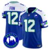 Seahawks 2024 Seattle City Patch Vapor Limited Jersey – All Stitched – Royal Alternate – 12Th Fan Jersey
