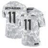 Seahawks 2024 Salute to Service Vapor Limited Jersey – Arctic Camo – All Stitched – Smith-Njigba Jersey