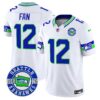 Seahawks 2024 Seattle Est. 1976 Patch Vapor Limited Jersey – All Stitched – White – 12Th Fan Jersey