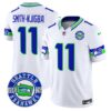Seahawks 2024 Seattle Est. 1976 Patch Vapor Limited Jersey – All Stitched – White – Smith-Njigba Jersey