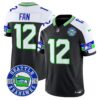 Seahawks 2024 Seattle Est. 1976 Patch Vapor Limited Jersey – All Stitched – Black Alternate – 12Th Fan Jersey