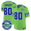 Seahawks 2024 Seattle Est. 1976 Patch Vapor Limited Jersey – All Stitched – Green – Steve Largent Jersey