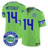 Seahawks 2024 Seattle Est. 1976 Patch Vapor Limited Jersey – All Stitched – Green – Dk Metcalf Jersey