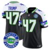 Seahawks 2024 Seattle Est. 1976 Patch Vapor Limited Jersey – All Stitched – Black Alternate – Donald Trump Jersey
