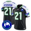 Seahawks 2024 Seattle City Patch Vapor Limited Jersey – All Stitched – Black Alternate – Devon Witherspoon Jersey
