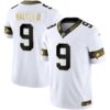 Seahawks Throwback & Gold Vapor Limited Jersey – All Stitched – White Gold – Walker III Jersey