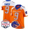 Boise State Broncos 2024 The Fiesta Bowl Patch Vapor Limited Jersey – All Stitched – Orange Alternate – Cameron Camper Jersey
