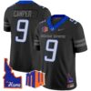 Boise State Broncos 2024 Home Patch Vapor Limited Jersey – All Stitched – Black – Cameron Camper Jersey