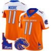 Boise State Broncos 2024 Home Patch Vapor Limited Jersey – All Stitched – Orange Alternate – Kellen Moore Jersey
