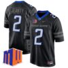 Boise State Broncos 2024 Game Jersey – All Stitched – Black – Ashton Jeanty Jersey