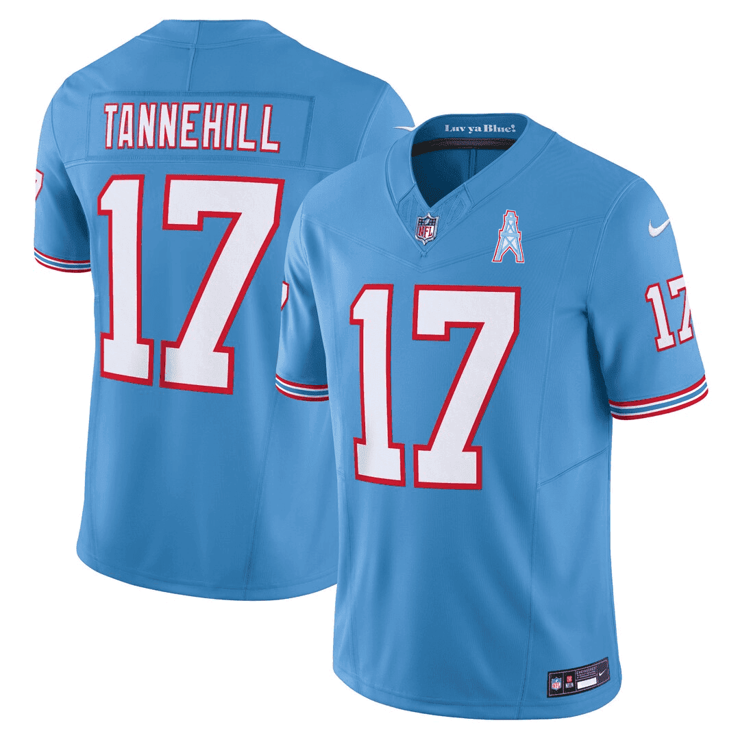 Tennessee Titans Throwback Jersey – All Stitched – Ryan Tannehill Jersey