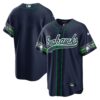 Seahawks Throwback & Gold Cool Base Jersey V2 – All Stitched – Navy – Team Jersey