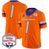 Boise State Broncos 2024 The Fiesta Bowl Patch Vapor Limited Jersey – All Stitched – Orange – #1 Team Jersey