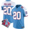 Titans 1997 Throwback Limited Vapor Jersey V2 – All Stitched – Alternate – Tony Pollard Jersey