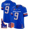 Boise State Broncos 2024 Home Patch Vapor Limited Jersey – All Stitched – Royal – Cameron Camper Jersey