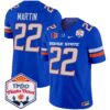 Boise State Broncos 2024 The Fiesta Bowl Patch Vapor Limited Jersey – All Stitched – Royal – Doug Martin Jersey