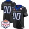 Boise State Broncos 2024 The Fiesta Bowl Patch Vapor Limited Custom Jersey – All Stitched – Black Jersey
