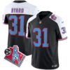 Titans 1997 Throwback Limited Vapor Jersey V2 – All Stitched – Black Alternate – Kevin Byard Jersey