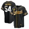 Seahawks Throwback & Gold Cool Base Jersey V2 – All Stitched – Black Limited – Bobby Wagner Jersey