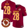 Washington Commanders 2024 Vapor Limited Jersey – Est. 1932 Patch – All Stitched – Burgundy – Darrell Green Jersey