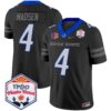 Boise State Broncos 2024 The Fiesta Bowl Patch Vapor Limited Jersey – All Stitched – Black – Maddux Madsen Jersey