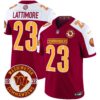 Washington Commanders 2024 Vapor Limited Jersey – Est. 1932 Patch – All Stitched – Burgundy Alternate – Marshon Lattimore Jersey