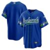 Seahawks Throwback & Gold Cool Base Jersey V2 – All Stitched – Royal – Team Jersey