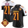 Washington Commanders 90th Anniversary Patch Vapor Limited Jersey – All Stitched – Black Alternate – Sean Taylor Jersey