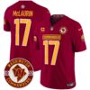 Washington Commanders 2024 Vapor Limited Jersey – Est. 1932 Patch – All Stitched – Burgundy – Terry McLaurin Jersey