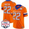 Boise State Broncos 2024 The Fiesta Bowl Patch Vapor Limited Jersey – All Stitched – Orange – Doug Martin Jersey