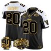 Detroit Lions 2024 NFC North Division Champions Patch Gold Vapor Limited Jersey – All Stitched – Alternate – Barry Sanders Jersey