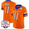 Boise State Broncos 2024 The Fiesta Bowl Patch Vapor Limited Jersey – All Stitched – Orange – Kellen Moore Jersey