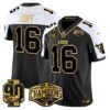 Detroit Lions 2024 NFC North Division Champions Patch Gold Vapor Limited Jersey – All Stitched – Alternate – Jared Goff Jersey