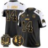 Detroit Lions 2024 90th & John Madden Patch Gold Vapor Limited Jersey V2 – All Stitched – Alternate – St. Brown Jersey