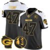 Packers John Madden & Home Patch Gold Vapor Limited Jersey – All Stitched – Alternate – Donald Trump Jersey