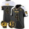 Packers John Madden & Home Patch Gold Vapor Limited Jersey – All Stitched – Alternate – Brett Favre Jersey
