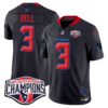 Houston Texans 2024 AFC South Division Champions Patch Vapor Limited Jersey – All Stitched – Navy Limited – Tank Dell Jersey
