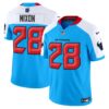Houston Texans 2024 Vapor Limited Jersey V2 – All Stitched – Blue Alternate – Joe Mixon Jersey