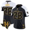 Houston Texans 2024 Texas Patch Gold Vapor Limited Jersey – All Stitched – Alternate – Joe Mixon Jersey