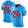 Houston Texans 2024 Vapor Limited Jersey V2 – All Stitched – Blue – Derek Stingley Jr. Jersey