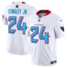 Houston Texans 2024 Vapor Limited Jersey V2 – All Stitched – White – Derek Stingley Jr. Jersey