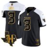 Houston Texans 2024 Texas Patch Gold Vapor Limited Jersey – All Stitched – Alternate – Tank Dell Jersey