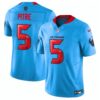 Houston Texans 2024 Vapor Limited Jersey V2 – All Stitched – Blue – Jalen Pitre Jersey