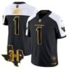 Houston Texans 2024 Texas Patch Gold Vapor Limited Jersey – All Stitched – Alternate – Stefon Diggs Jersey