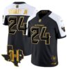 Houston Texans 2024 Texas Patch Gold Vapor Limited Jersey – All Stitched – Alternate – Derek Stingley Jr. Jersey