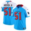 Houston Texans 2024 Vapor Limited Jersey V2 – All Stitched – Blue Alternate – Will Anderson Jr. Jersey