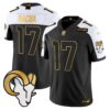 Los Angeles Rams 2024 Gold Vapor Limited Jersey – All Stitched – Alternate – Puka Nacua Jersey